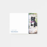Side Photo Personalised Post-it Notes