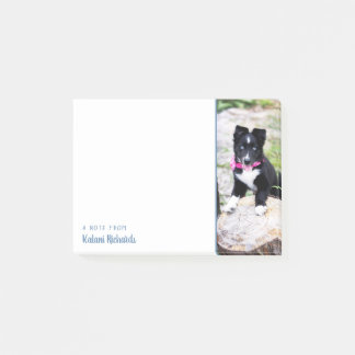 Side Photo Personalised Post-it Notes