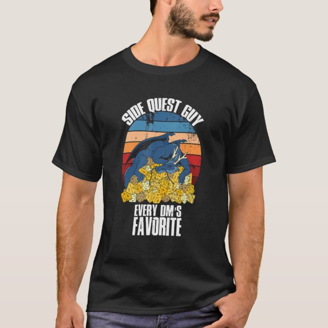 Side Quest Guy Every DMs Favorite T-Shirt (Front)