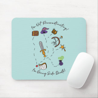 Side Quests Mousepad