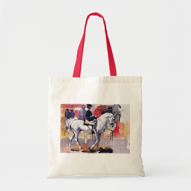 Side-saddle at the Feria de Sevilla 1998 Tote Bag (Front)
