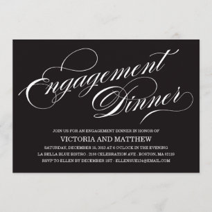 SIDE SCRIPT   ENGAGEMENT DINNER INVITATION