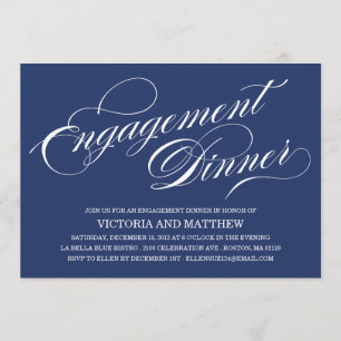 SIDE SCRIPT   ENGAGEMENT DINNER INVITATION
