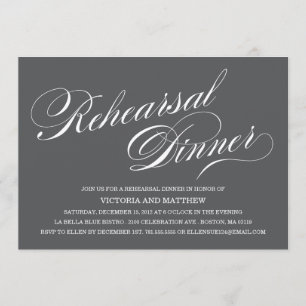 SIDE SCRIPT   REHEARSAL DINNER INVITATION