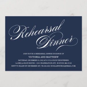 SIDE SCRIPT   REHEARSAL DINNER INVITATION