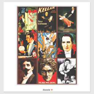 side show freaks magicians illusionists psychics