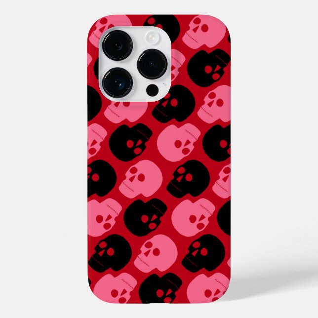 Side Skulls Pattern Case-Mate iPhone Case (Back)