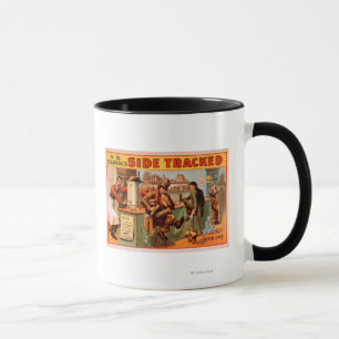 Side Tracked - Comical Caf� Scene Theatre Mug