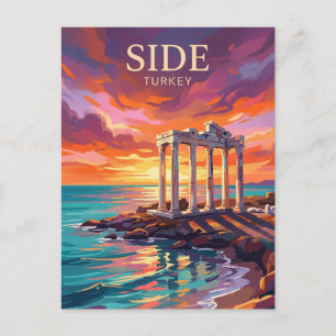 Side Turkey Postcard