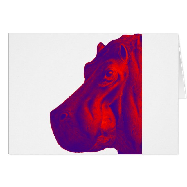 SIDE VIEW HIPPO (Front Horizontal)