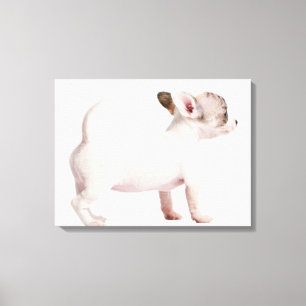Side view of Chihuahua Puppy (10 weeks old) Canvas Print