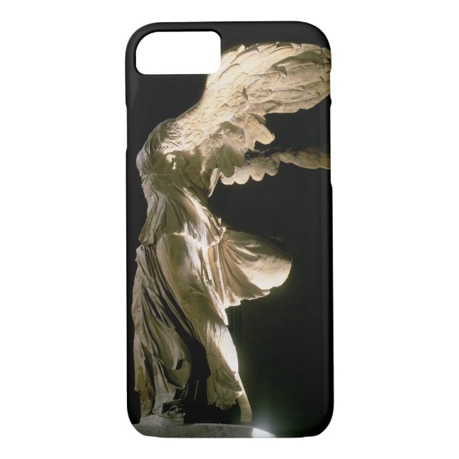 Side view of the Victory of Samothrace (Parian mar Case-Mate iPhone Case (Back)