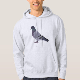 Side View Pigeon Hoodie