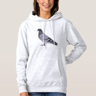 Side View Pigeon Hoodie