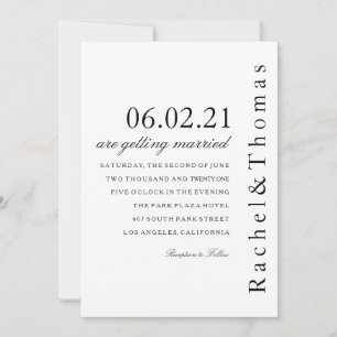 SideBar Chic Invitation