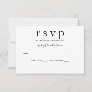 SideBar RSVP Card