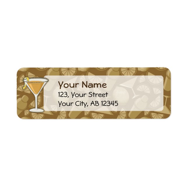 Sidecar cocktail (Front)