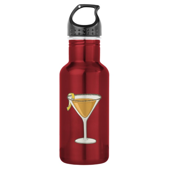 Sidecar cocktail 532 ml water bottle (Front)