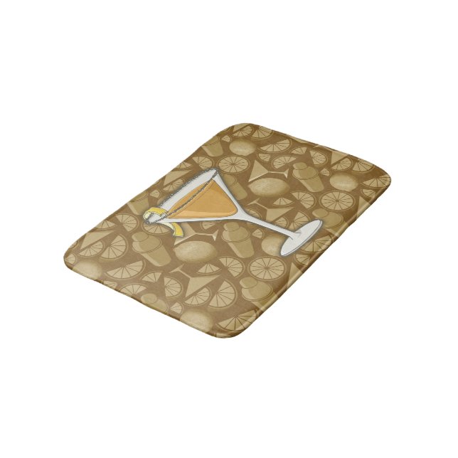 Sidecar cocktail bath mat (Angled)