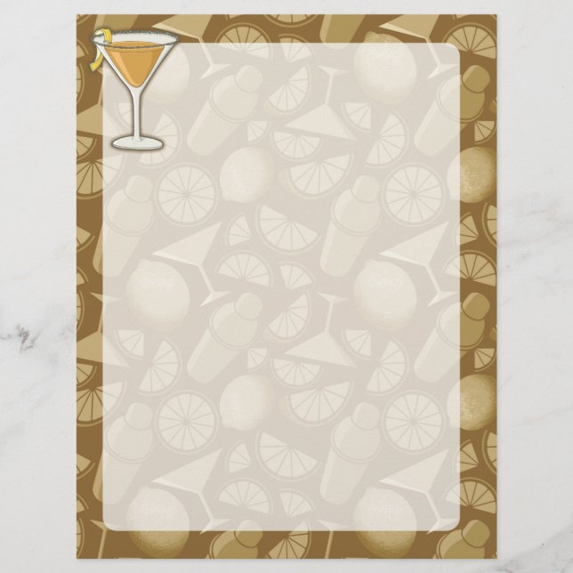 Sidecar cocktail flyer (Front)