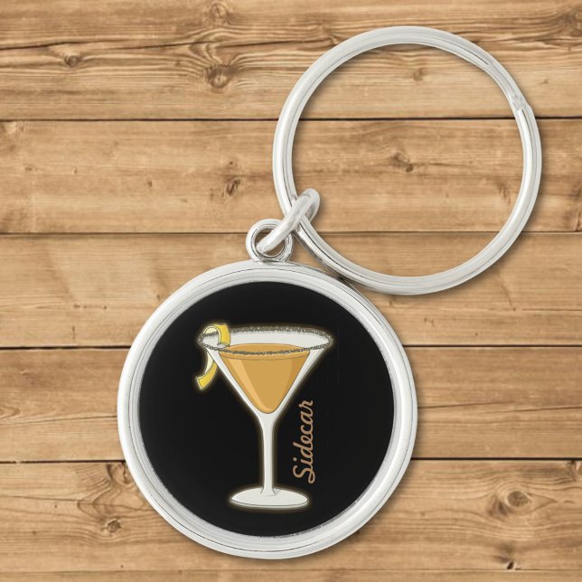 Sidecar cocktail key ring (Creator Uploaded)