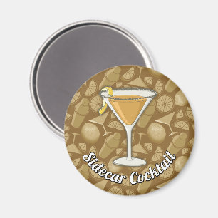 Sidecar Cocktail Magnet