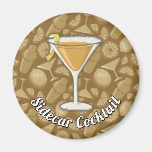 Sidecar Cocktail Magnet