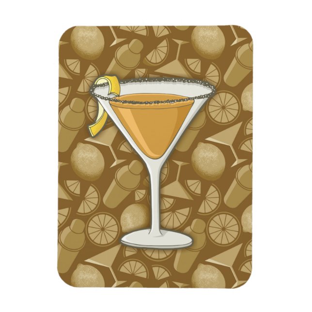 Sidecar cocktail magnet (Vertical)