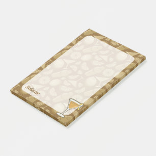 Sidecar Cocktail Post-it Notes