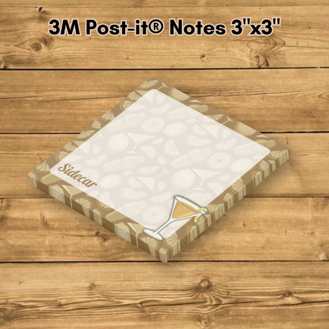 Sidecar Cocktail Post-it Notes (Creator Uploaded)