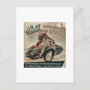 Sidecar Postcard