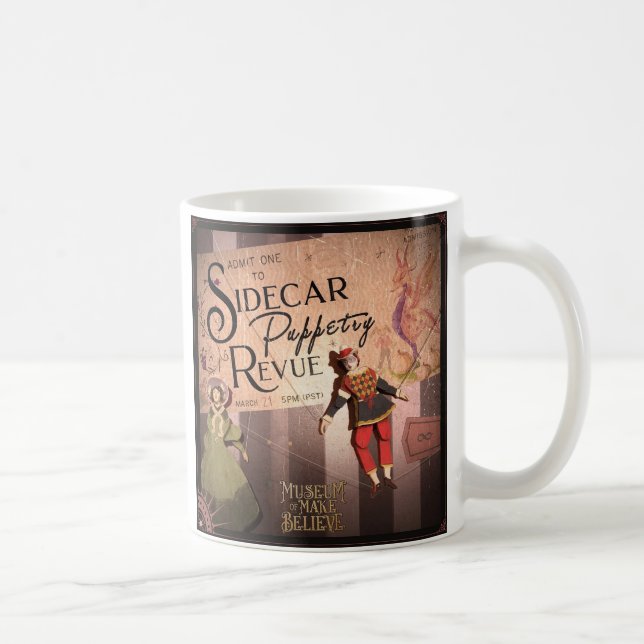 Sidecar Puppetry Revue Coffee Mug (Right)