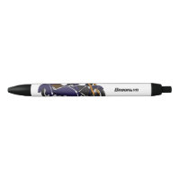 Sidecar purple motorcycle illustration