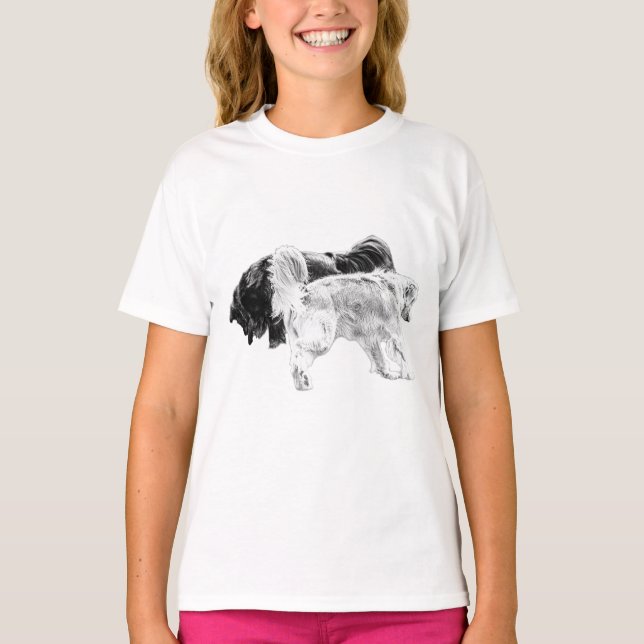 Sidekicks in Falling Light T-Shirt (Front)