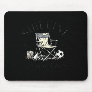 Sideline Social Club Cheer Snack Repeat Soccer Mom Mouse Mat