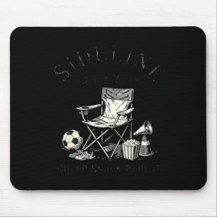 Sideline Social Club Cheer Snack Repeat Soccer Mom Mouse Mat