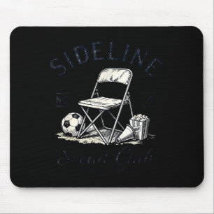 Sideline Social Club Cheer Snack Repeat Soccer Mom Mouse Mat