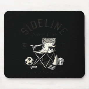 Sideline Social Club Cheer Snack Repeat Soccer Mom Mouse Mat