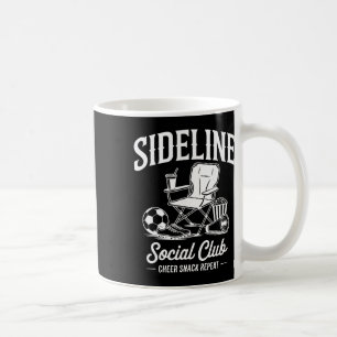 Sideline Social Club Game Day Mothers Day Grandma  Coffee Mug