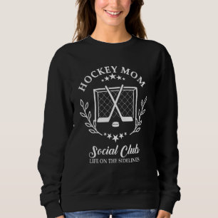 Sideline Social Club Hockey Mum Game Day Outfit fo Sweatshirt