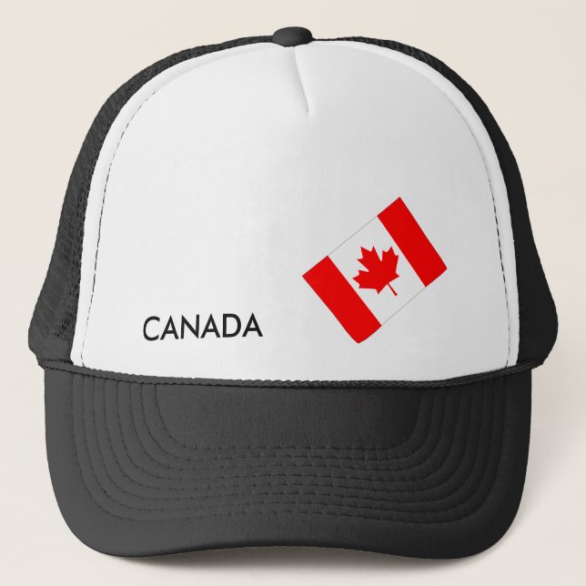 Sideways Canada Trucker Hat (Front)