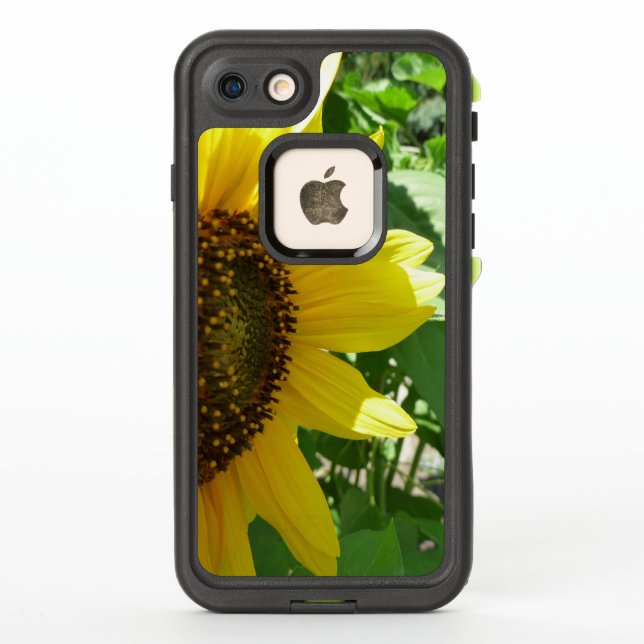 Sideways Sunflower LifeProof iPhone Case (Back)