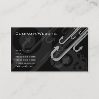 Sideways Up Business Card