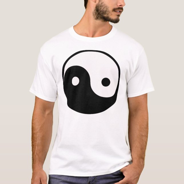 Sideways Yin Yang T-Shirt (Front)