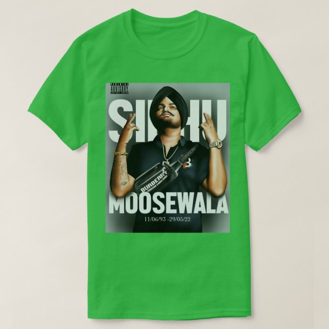 Sidhu Moosewala 4 T-Shirt (Design Front)
