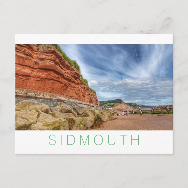 Sidmouth Holiday Postcard (Front)