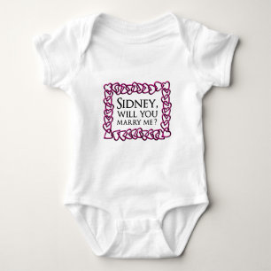 Sidney Crosby Sign Baby Bodysuit
