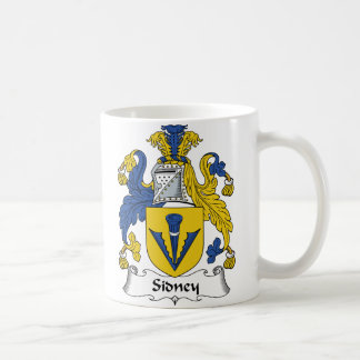 Sidney Family Crest Coffee Mug