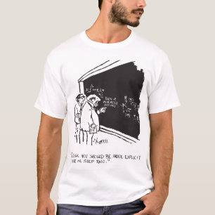 Sidney Harris Miracle Explicit Science Math Lab Hu T-Shirt