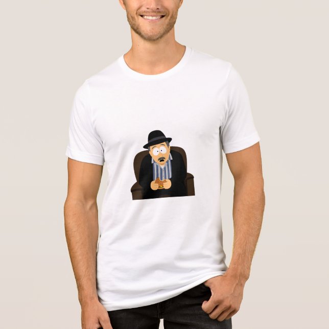 "Sidney Potter"  Tri-Blend Shirt (Front)